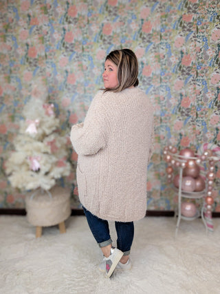 Nina Mohair Inspired Cardigan Sweater in Taupe-4- Overlayer Tops-WHITE BIRCH-Styled by Stacked - A Plus Size Women's Boutique in Lakeville, MN