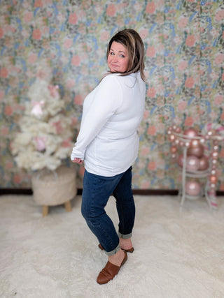 Everett Premium Long Sleeve Layering Top w/Thumbholes (9 COLORS)-2- Long Sleeve Tops-Michelle Mae-Styled by Stacked - A Plus Size Women's Boutique in Lakeville, MN
