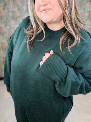 Aurora Cozy Dolman Slouchy Sweater in Solids (3 COLORS)-2- Long Sleeve Tops-Michelle Mae-Styled by Stacked - A Plus Size Women's Boutique in Lakeville, MN