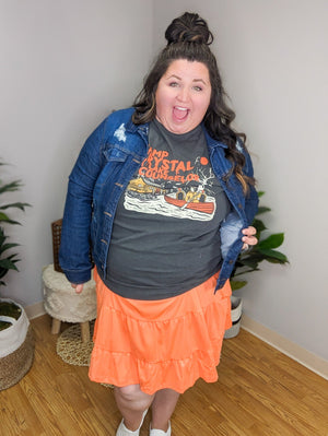 DOORBUSTER - Shelby Tiered Skort w/Stretch