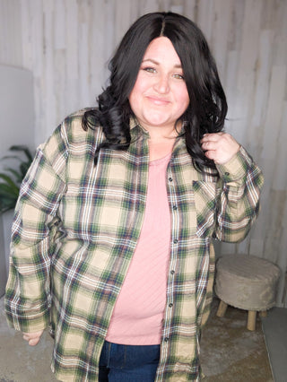 Faith Flannel Top in Classic Plaids (2colors)