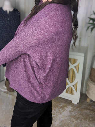 Eleanor Brushed Comfy Cowl Neck (2 colors)