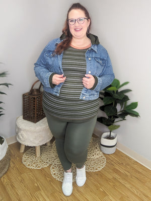 Riley Retro Ringer Striped Tee
