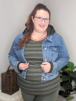 Riley Retro Ringer Striped Tee
