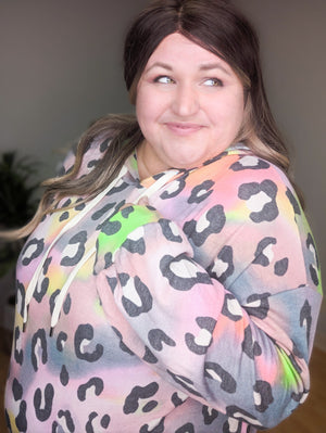 Frankie Neon Animal Print Dress