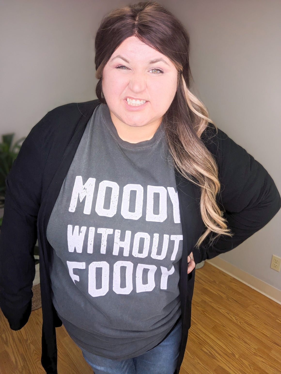 Moody Without Foody Tee