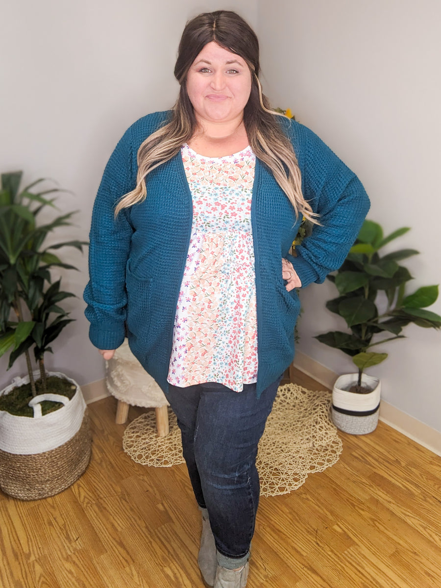 Rosie Rainbow Garden Flutter Top