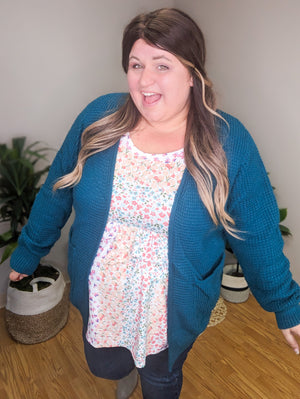 Rosie Rainbow Garden Flutter Top