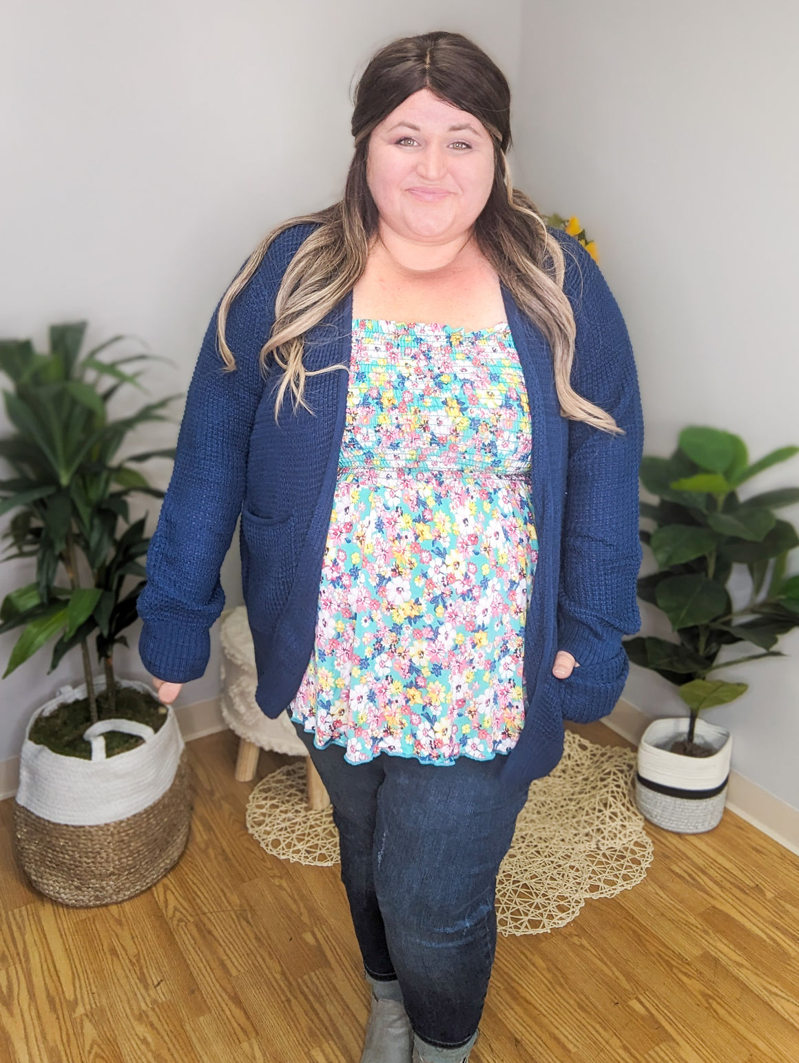 Budding Beauty Floral Smocked Tank (3 colors)