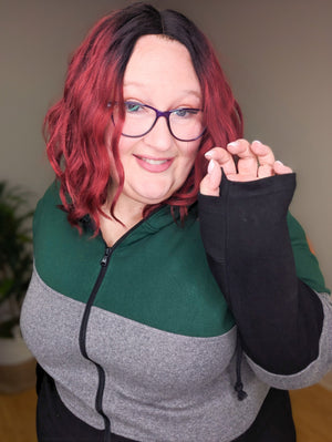 PHC- Triple Stretch Asymmetrical Block Full Zip (3 colors)
