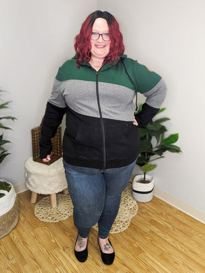 PHC- Triple Stretch Asymmetrical Block Full Zip (3 colors)