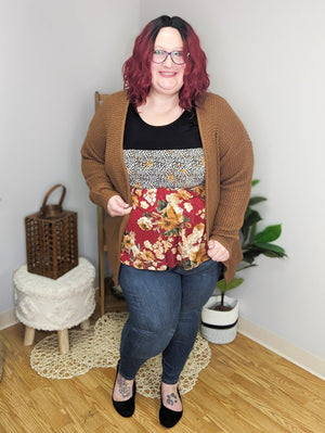 Brielle Waffle Knit Cardigan w/Pockets (3 colors)