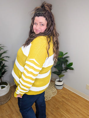 Myla Cozy Striped Sweater (2 colors)