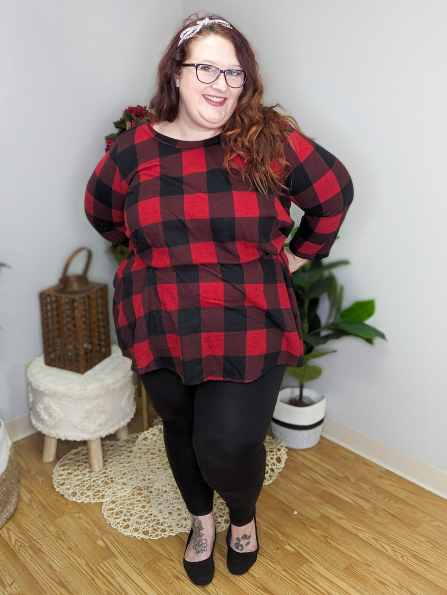 Plus Size "No Crotch Seam" Butter Leggings