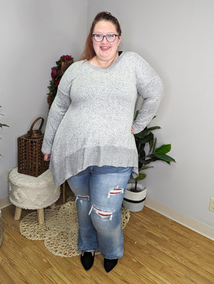 Judy Blue Plaid Patch Bootcuts