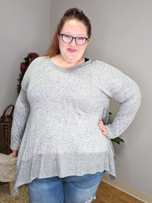 Softly Swinging Bandana Hem Swing Tunic