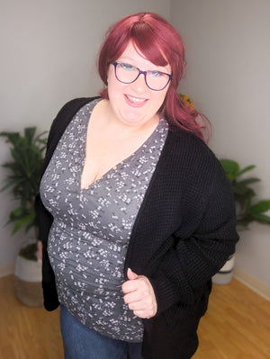 Millie Sweater Cardi w/Patch Pockets (7 colors!)