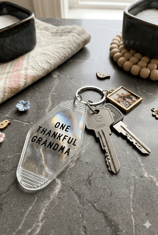 Thankful Grandma Keychain plus size clothing