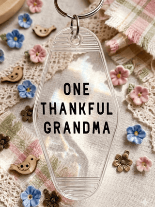 Thankful Grandma Keychain plus size clothing