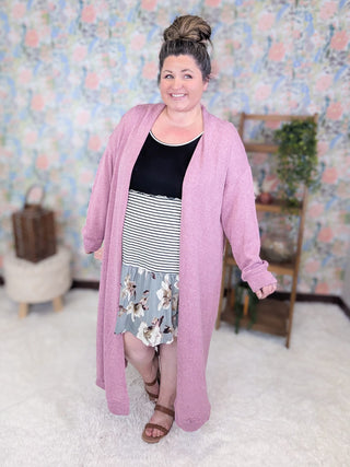 11- Dress/Romp/Jump Tierney Floral + Stripe Colorblock Tank Dress plus size clothing