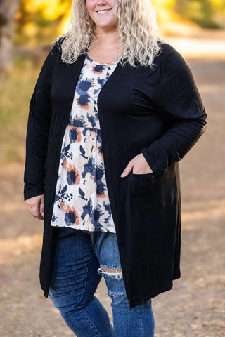 Tinley Luxe Tissue Weight Pocket Cardigan in Solids (11 colors)-4- Overlayer Tops-MICHELLE MAE-Styled by Stacked - A Plus Size Women's Boutique in Lakeville, MN