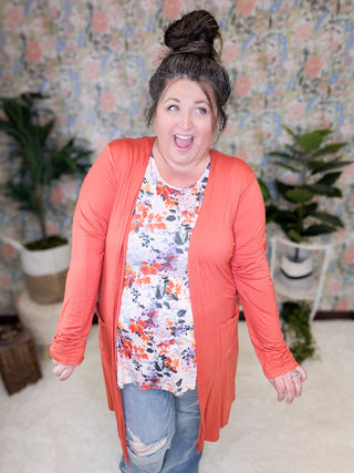 Tinley Luxe Tissue Weight Pocket Cardigan in Solids (11 colors)-4- Overlayer Tops-MICHELLE MAE-Styled by Stacked - A Plus Size Women's Boutique in Lakeville, MN