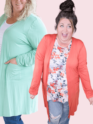 Tinley Luxe Tissue Weight Pocket Cardigan in Solids (11 colors)-4- Overlayer Tops-MICHELLE MAE-Styled by Stacked - A Plus Size Women's Boutique in Lakeville, MN