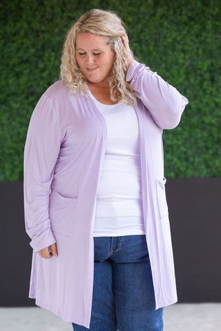 Tinley Luxe Tissue Weight Pocket Cardigan in Solids (11 colors)-4- Overlayer Tops-MICHELLE MAE-Styled by Stacked - A Plus Size Women's Boutique in Lakeville, MN