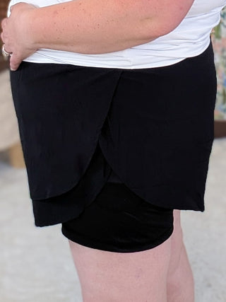 Vinnie Nylon Athletic Shorts w/Pocket Underlayer plus size clothing