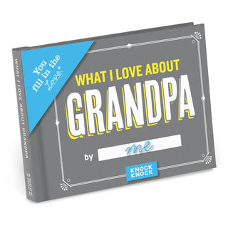 ***What I Love about Grandpa Fill in Book-12- Accessories & Gifts-Knock Knock-Styled by Stacked - A Plus Size Women's Boutique in Lakeville, MN