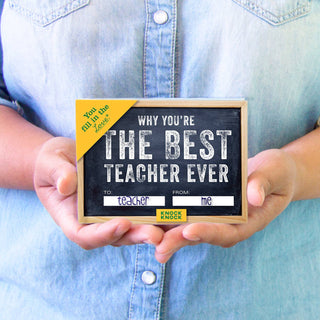 ***Why You're the Best Teacher Ever Fill in Book-12- Accessories & Gifts-Knock Knock-Styled by Stacked - A Plus Size Women's Boutique in Lakeville, MN