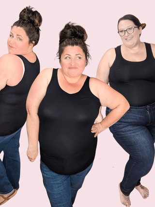 OG STYLE Wide Strap Long Tank-5- Year Round Underlayers-dynamic fashion-Styled by Stacked - A Plus Size Women's Boutique in Lakeville, MN