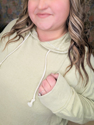 You Are Always Loved Mineral Sage Hoodie-6- Graphic Tops-SEW IN LOVE-Styled by Stacked - A Plus Size Women's Boutique in Lakeville, MN