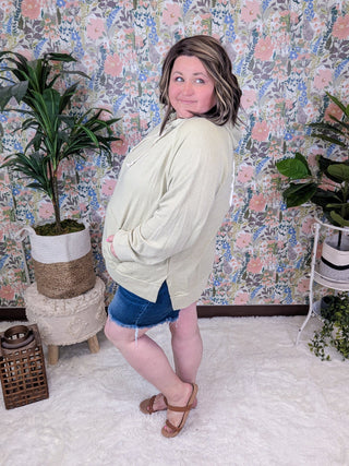 You Are Always Loved Mineral Sage Hoodie-6- Graphic Tops-SEW IN LOVE-Styled by Stacked - A Plus Size Women's Boutique in Lakeville, MN