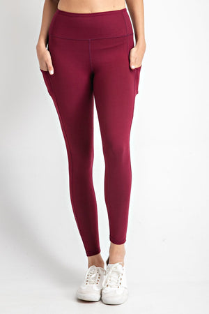 High Waist Plus Size Pocket Leggings + Reflector Dots leggings rae mode 