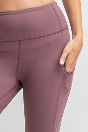 High Waist Plus Size Pocket Leggings + Reflector Dots leggings rae mode 