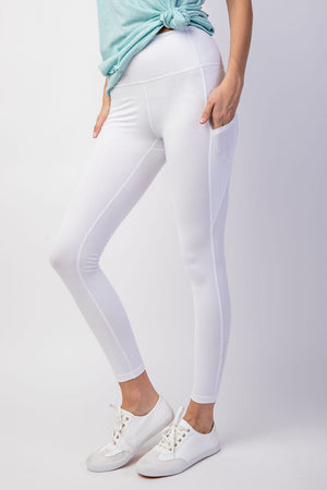 High Waist Plus Size Pocket Leggings + Reflector Dots leggings rae mode 