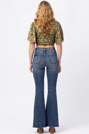 Judy Blue Classic Darkwash Flare jeans Judy Blue 