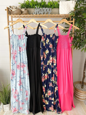 Meet Me In Savannah Smocked Maxi (4 colors) Dresses Michelle Mae 