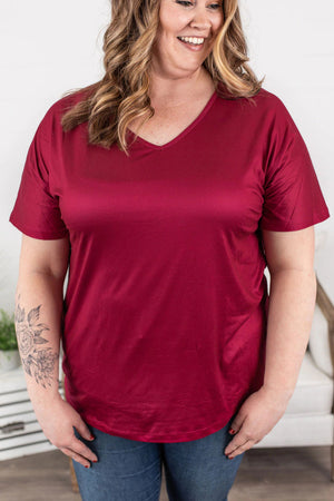 BRUSHED + BREEZY RELAXED TEE (SOLIDS) SHORT SLEEVE TOPS Michelle Mae 