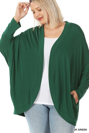 Rhythm And Blues Cocoon Pocket Cardigan CARDIGAN zenana 