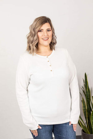 LAYER ME UP HENLEY W/THUMBHOLES Tops Michelle Mae 