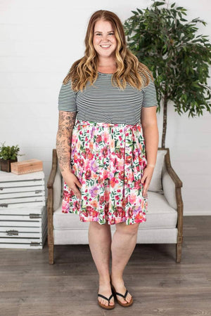 Secret Garden Flirty Tie Dress Dresses Michelle Mae 