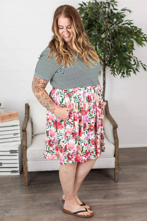 Secret Garden Flirty Tie Dress Dresses Michelle Mae 