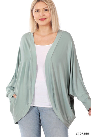 Rhythm And Blues Cocoon Pocket Cardigan CARDIGAN zenana 