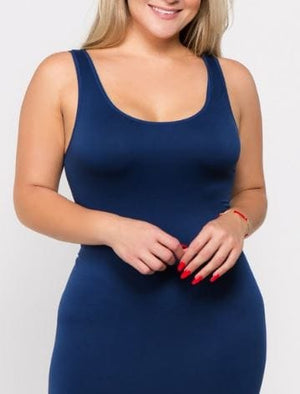 Wide Strap Long Tank long tanks dynamic fashion 