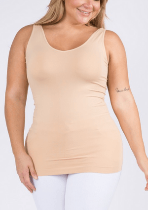 NEW Reversible Wide Strap Long Tank