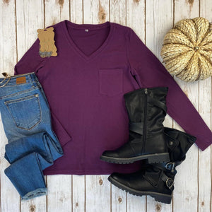 Premium Long Sleeve Layering Tee Michelle Mae 