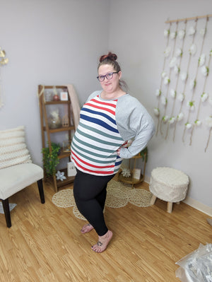 High Waist Boutique Butter Leggings (more colors!) leggings Stacked - Fashion for Curves 