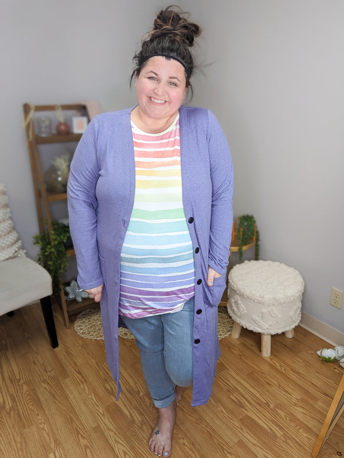 Soft + Sunny Rainbow Tank tank Michelle Mae 